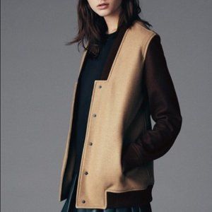 All Saints Lucas Wool Bomber Jacket